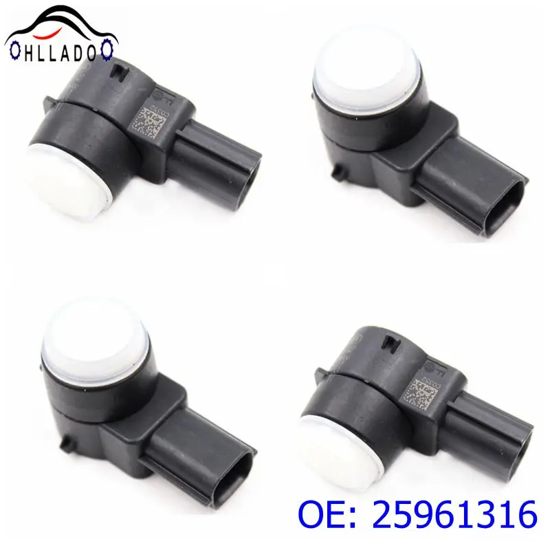 

2PCS HLLADO PDC Parking Sensor 25961316 Backup Reversing Parking Assist 25962147 For O pel B uick C adillac C hevrolet G M C