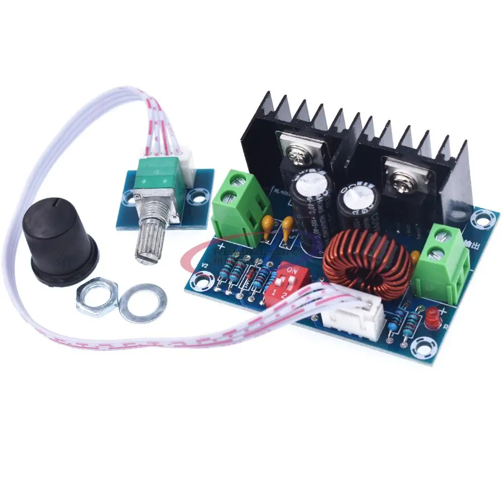 

DC-DC Voltage Regulator Module 200W XL4016 Step Down Buck Module High Power 8A With External Potentiometer