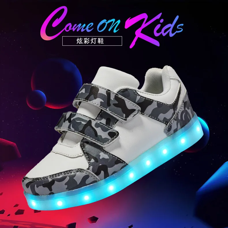 Размеры 25-37, светящиеся кроссовки, детская обувь с подсветкой, обувь с подсветкой, теннисная обувь для девочек, кроссовки с подсветкой
