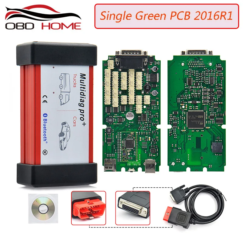 A + качество Multidiag Pro Bluetooth диагностический инструмент новый vd pro plus OBDII OBD2 сканер