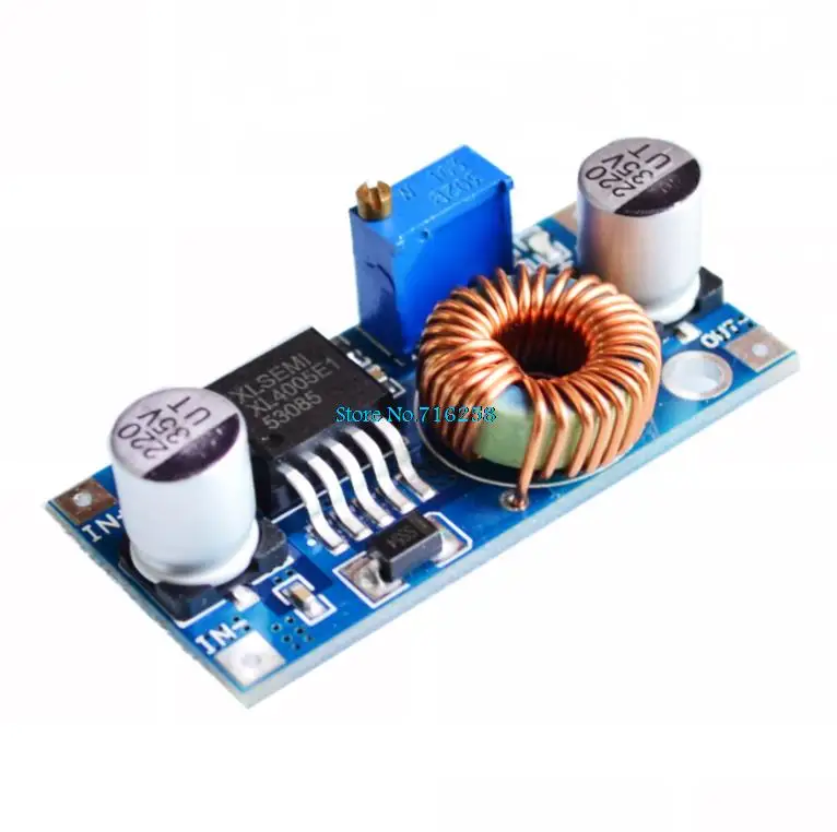 

XL4005 DSN5000 Beyond LM2596 DC-DC adjustable step-down power Supply module ,5A High current,High power