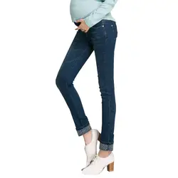 Средства ухода за кожей для будущих мам джинсы женщин беременных одежда джинсовые штаны Женская одежда для беременных мода 2019 г. Maternidad плюс