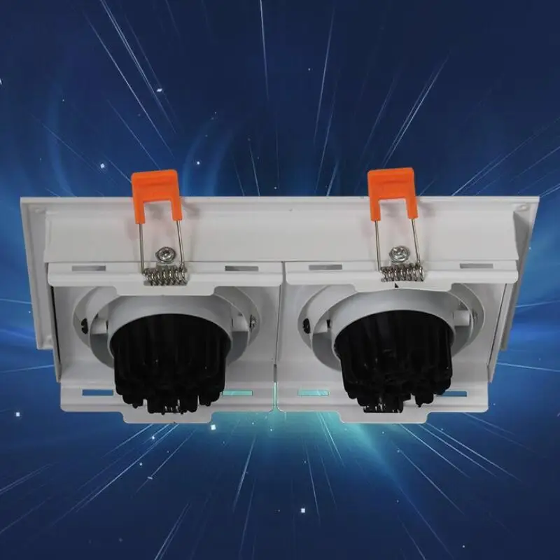 10W 20W 30W 1head 2head Square COB LED Downlight Recessed Panel Light Spot Ceiling Down Warm/Natural/Cold White | Лампы и освещение