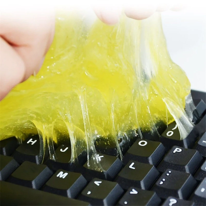

High-Tech Clean Slimy Gel Computer PC Magic Sticky Jelly Compound Super Cleaning Glue Car Table Clean Mud