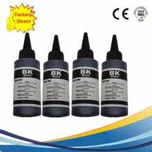 Universal 4 Black Dye Ink For EPSON Printers Premium 100ML 4 Black Ink for EPSON all printer ciss Bottled ink Refill Kit Universal 4 Black Dye Ink For EPSON Printers Premium 100ML 4 Black Ink for EPSON all printer ciss Bottled ink Refill Kit