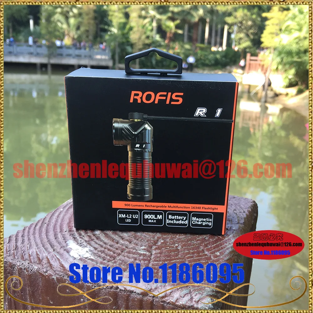 Rofis R1 16340/R2 14500/R3 18650 мини-фонарик CREE светодиодный фонарик с регулируемой головкой Магнитный USB фонарь с регулируемой головкой