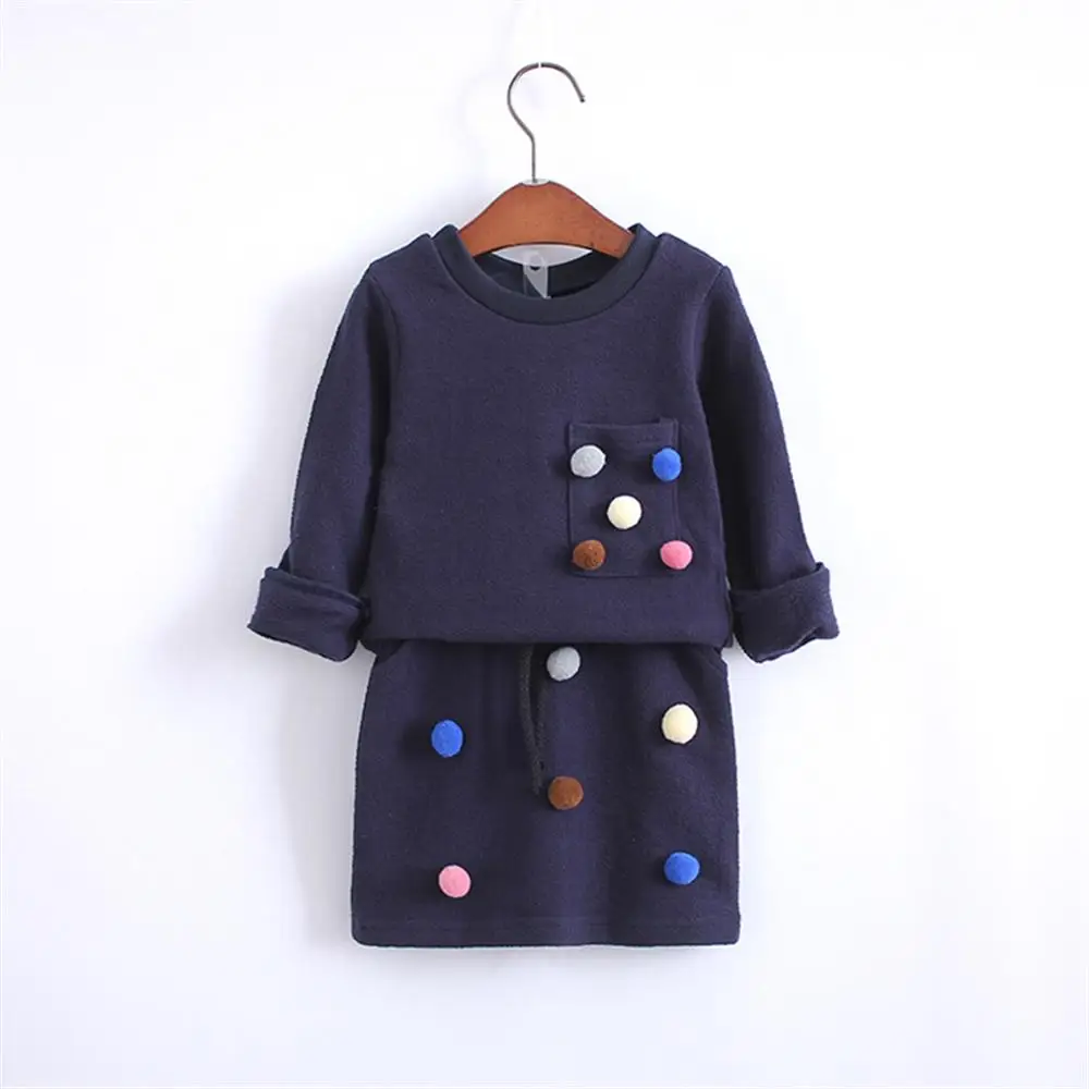 3 4 5 6 7 8 Year Girls Skirts Suits 2019 New Spring Autumn Children Clothing Set Long-Sleeved Shirts Fashion Kids Clothes