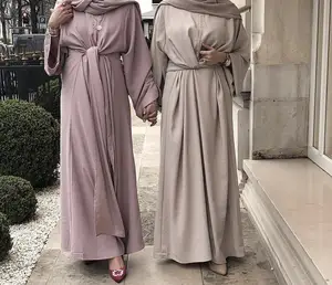 Abaya Dubai Kaftan Turkish Maxi Dress Muslim Women Long Party Gown Ramadan Jilbab Islamic Caftan Arab Robe Fashion Abayas Cloth