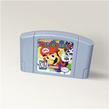 

Marioed Party Game Cartridge For 64 Bit Video Game Console USA Version NTSC Card