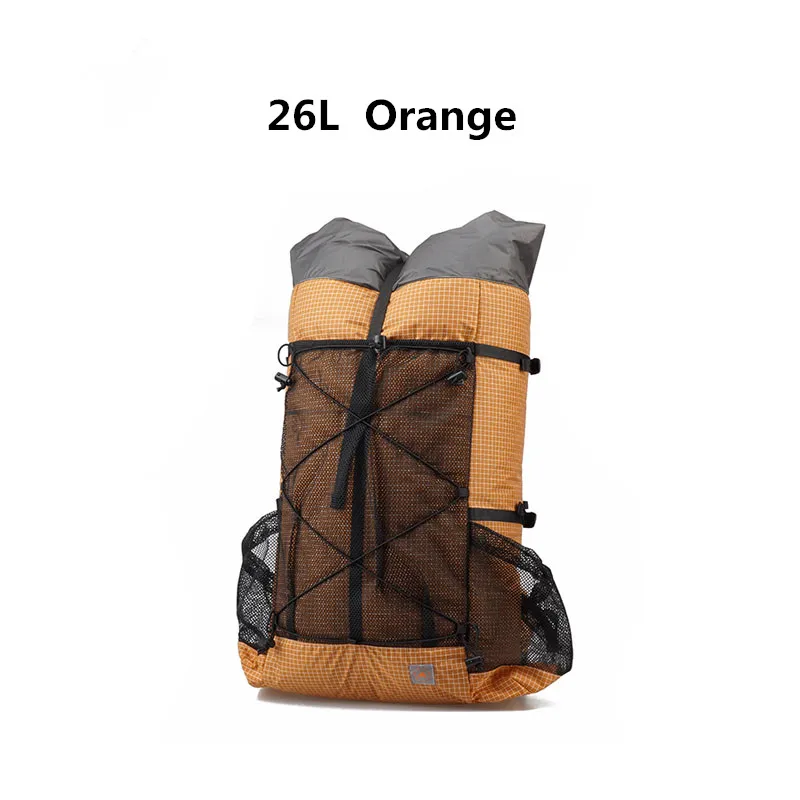 3F UL GEAR Рюкзак для походов на природу походный рюкзак легкий безрамный походный рюкзак 26L/38L - Цвет: 26L Orange