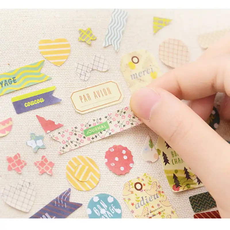 8 Hojas Set De Pegatinas De Historia En El Bosque Kawaii Scrapbooking Planificador Diario Calendario Cuaderno Decoracion De Albumes Adhesivo De Papel De Impresion Decoraciones Diy De Fiestas Aliexpress