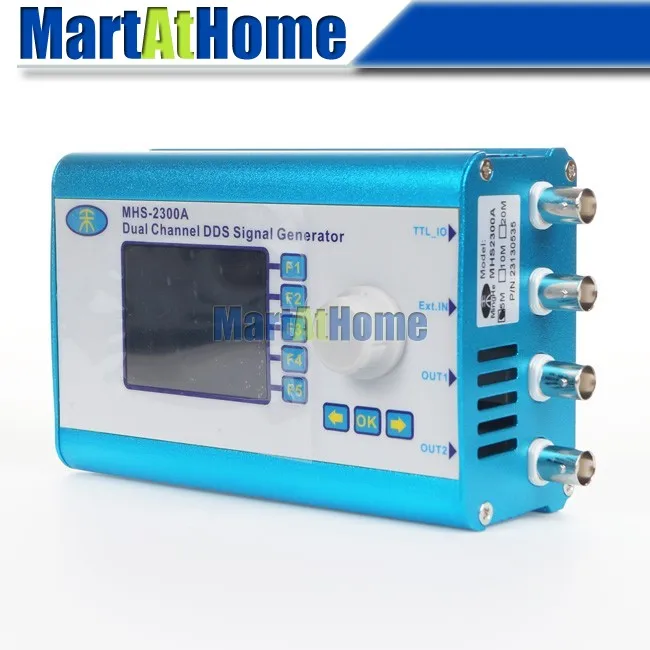 

Argedo Free Shipping 2MHz Arbitrary Waveform Dual Channel DDS Function Signal Generator Sweep w/ 2.4"LCD #BV302 @CF