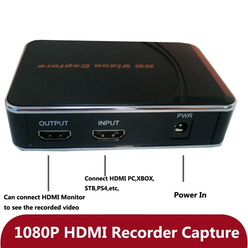 Оригинальный Подлинная Ezcap 280 H HD игры Карта видеозахвата 1080 P рекордер HDMI коробки для Xbox PS3 PS4 видеокамера ТВ СТБ диск USB