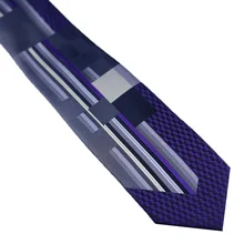 Мужские галстуки для костюма, дизайн, фиолетовый, с серым/синим/желтым клетчатым шейный платок, тонкий галстук, 6 см, нарядные рубашки, свадебные галстуки Corbata