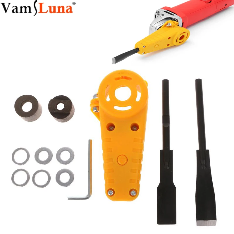 Electric Power Carving Chisel Wood Chisel Carving Tool Kit Changed 100 Angle Grinder DIY Carpenter Carpentry Woodworking Tools