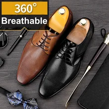 RUIMOSI 2017 Summer Style Formal Man Dress Shoes Male Genuine Leather Breathable Oxfords Luxury Men's Bridal Wedding Flats MG31 RUIMOSI 2017 Summer Style Formal Man Dress Shoes Male Genuine Leather Breathable Oxfords Luxury Men's Bridal Wedding Flats MG31