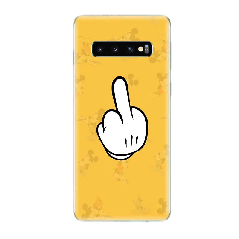 Микки Мышь модные Бисер для украшения samsung Galaxy S9 S8 A6 A8 Note 9 8 S7 S6 край J4 J6 + плюс A7 A9 J5 J8