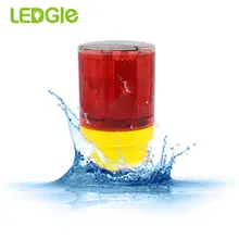 LEDGLE Solar Power Warning Lights 5V LED Beacon Light Emergency Lighting Led Red Flashing Lamp for Alarm Traffic Road Boat Yacht Mini Flash Red Lamps Rolling Car Truck Mount Construction Vehicle Warning Strobe Light solar led security lights strobe lights simulation virtual alarm warning free wiring car traffic warning lights security lights
