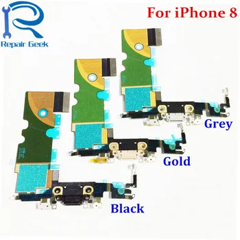 

1pcs New Charger Charging Port Dock USB Connector Flex Cable Replacement For iPhone 8 8G 4.7 inch Flex Ribbon Repair Parts
