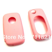 MK4 Овальный клавиатура Пульт дистанционного управления чехол для выкидного ключа розового цвета для Volkswagen VW