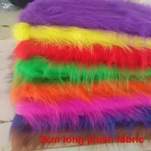 Длинный плюшевый кукольный тканевый Декор, имитирующий Лисий мех, ковер, ювелирное изделие, чехол для телефона, косплей, искусственный мех