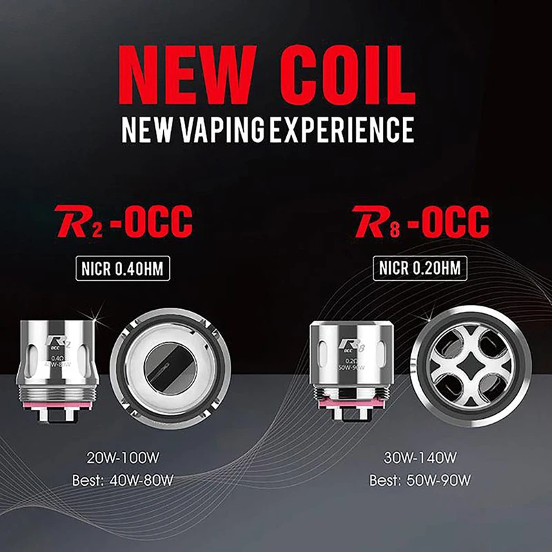 Аутентичная сменная катушка KangerTech R2 OCC 0 4 Ом 20 Вт 100 6 шт. для бака атомайзера Kanger