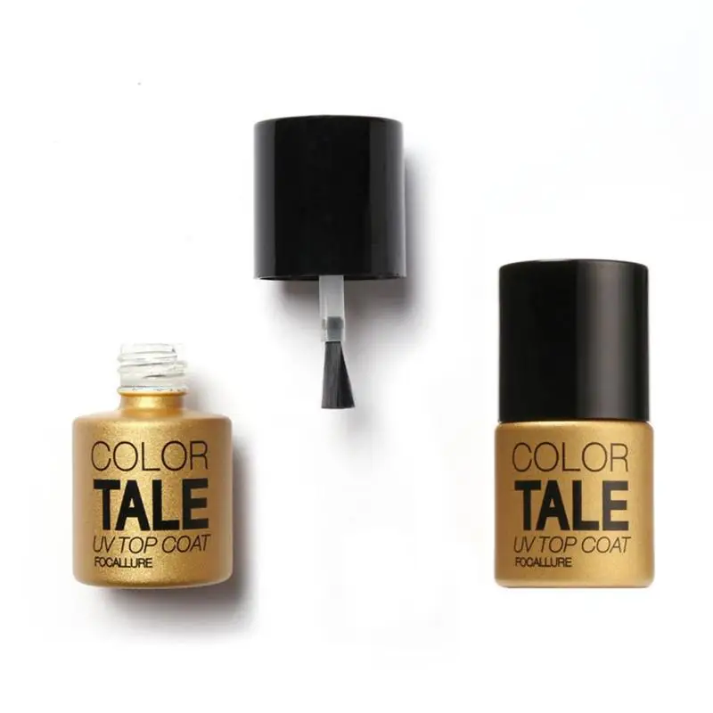 

Professional New Fashion 12ml Nail Art Gel Polish Top Coat Soak-off Nail UV Gel Lacquer Clear Base Coat 2pcs/lot