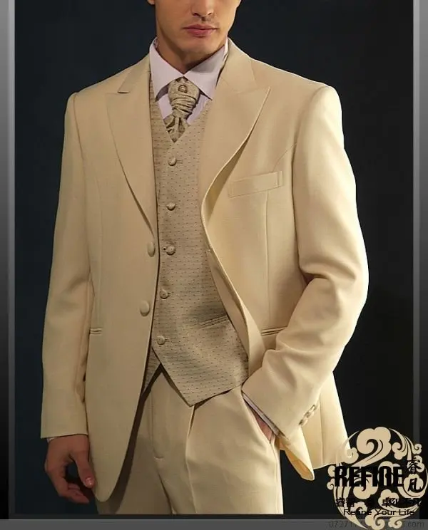 ivory wedding suits for men
