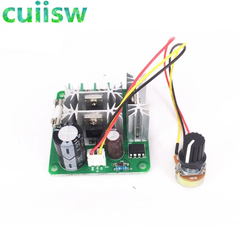 DC10-55V 12V 24V 36V PWM Motor Drehzahlregeler CW CCW Reversibel Schalter Switch