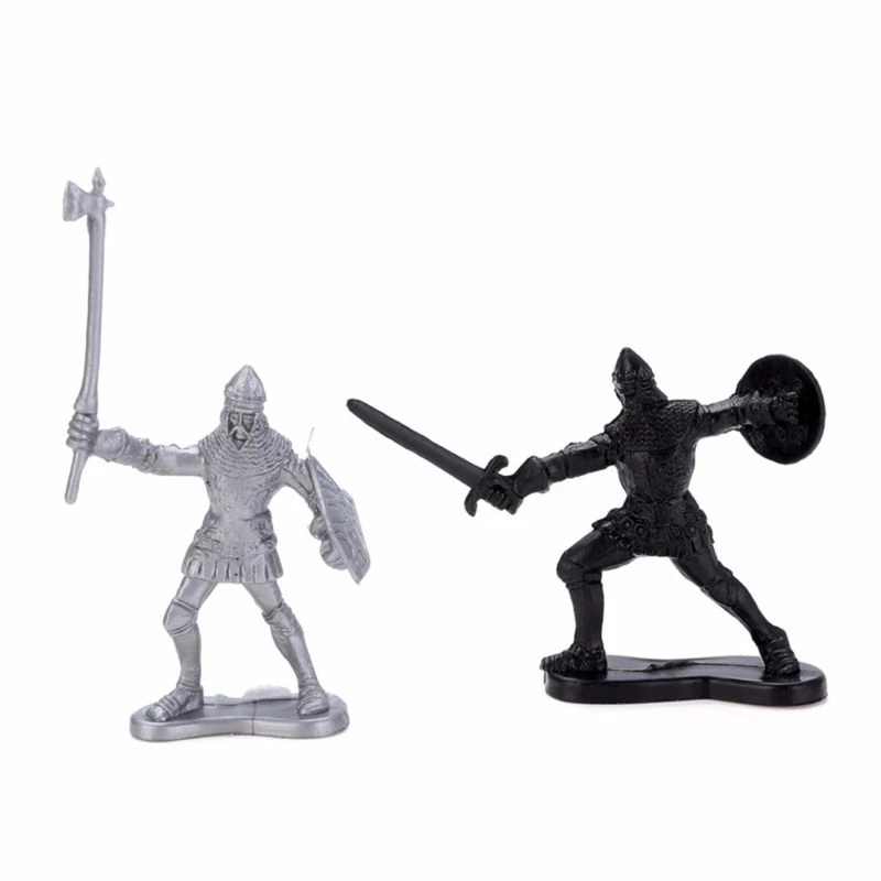 silver toy soldiers