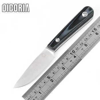 

DICORIA Scout D2 blade G10 handle fixed blade hunt straight knife KYDEX Sheath camp survival outdoors tactical EDC knives tools