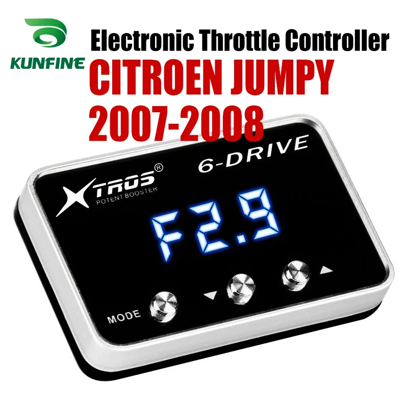 Car Electronic Throttle Controller Racing Accelerator Potent Booster For CITROEN JUMPY 2007-2008