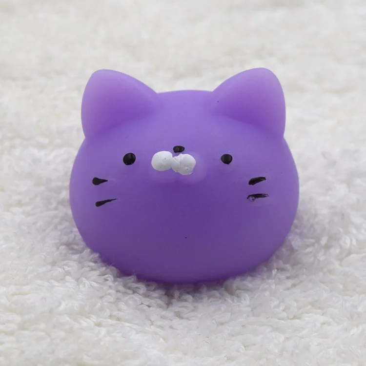 Kawaii Squishies антистрессовые забавные мини-игрушки, мягкие силиконовые игрушки для рук, мягкие животные, Kawaii куклы, резиновые игрушки для детей, подарки - Цвет: NNL042