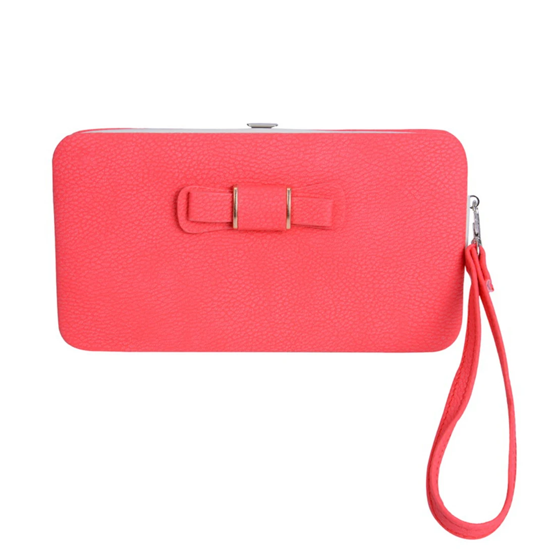 

Women's Leather Wallet Bowknot Short Wallets 2019 New Fashion Zipper Poucht Card Holder Coin Purse Wallets