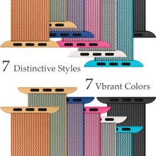 Original Nylon for Apple Watch Band Perlon Strap 38mm 42mm iWatch Wrist Bracelet Fabric Woven Watchband
