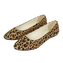 Новые женские туфли-лодочки на плоской подошве; женские цветные Леопардовые балетки на плоской подошве; лоферы; повседневная обувь; женские весенне-осенние рыбацкие сандалии