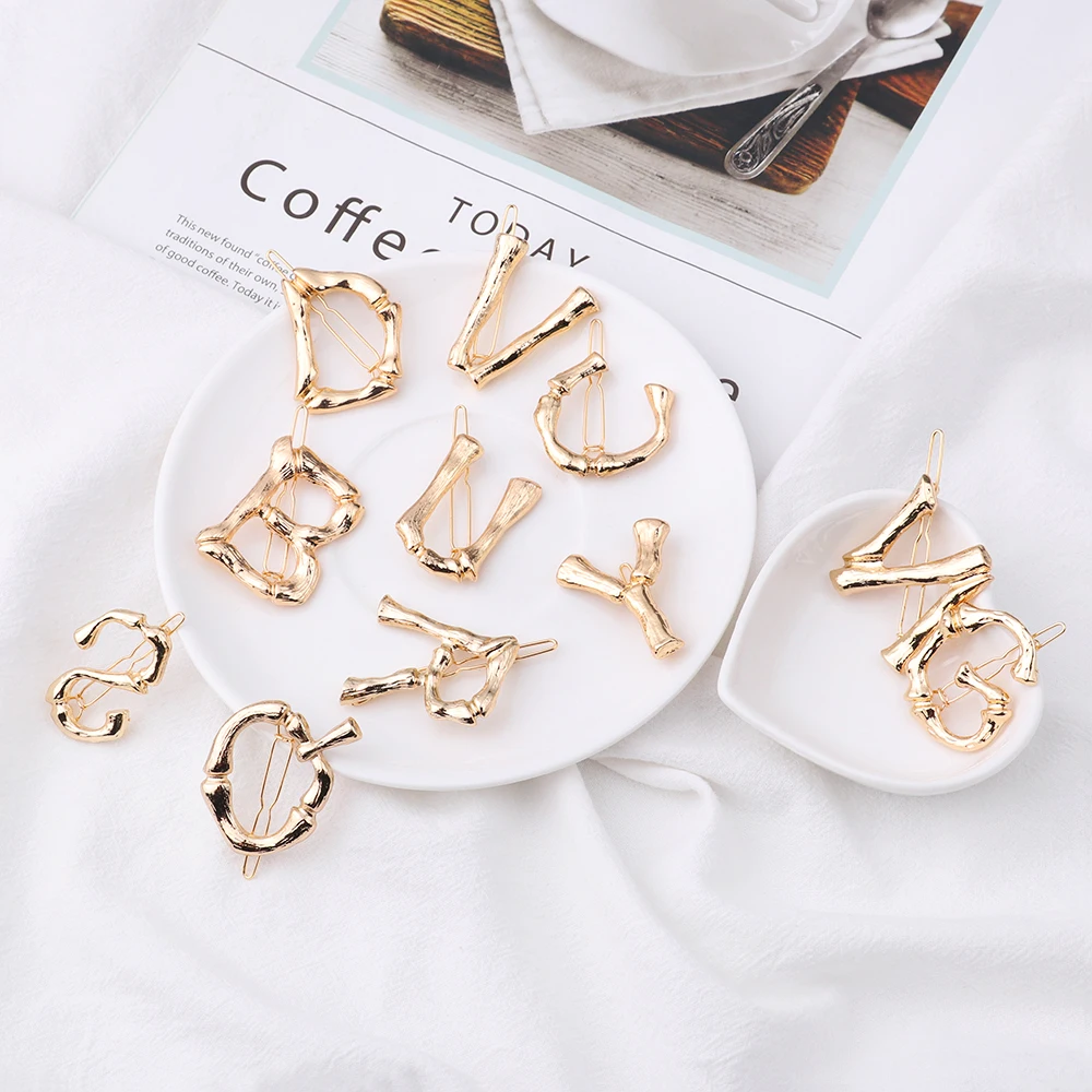 

New Fashion Women Letter Modeling Hairpins Girl's Lovely Hair Clips Sweet Clips Cute Headwear Hair Styling Accessories