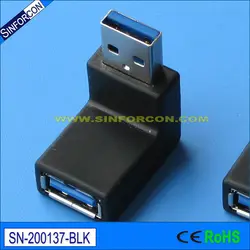 До сторона угловой USB2 0 угловой гендерного смены USB3 0 гендерного смены