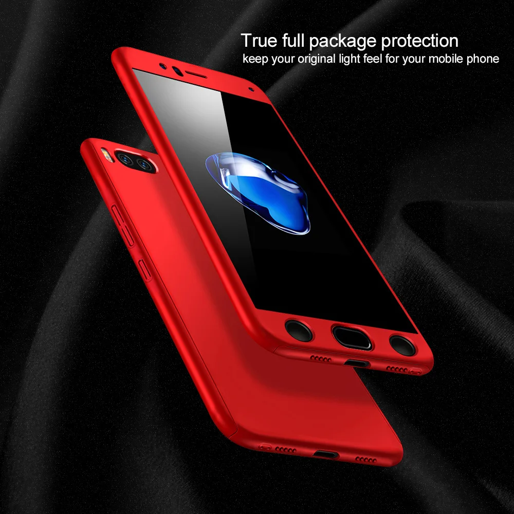 Proelio For Xiaomi Redmi Note 4 4X 4A 4 Pro Note 5A Case 360 Full Cover Coque For Xiaomi Mi A1 5X 5S Plus Mi Mix 2 Max Mi6 Case (10)