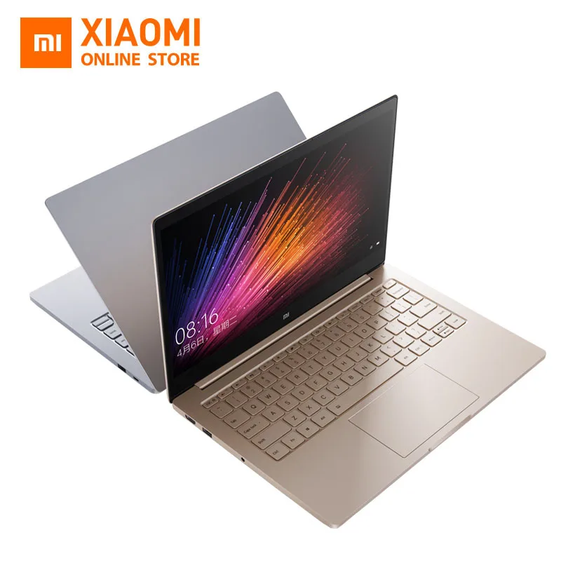 Оригинальный 13 3 дюймов Xiaomi Mi Тетрадь Air распознавания отпечатков пальцев Intel Core