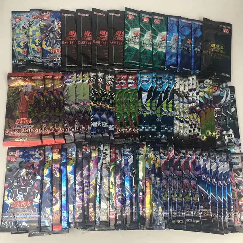 Yu Gi Oh Классический английский японский традиционный китайский натуральная дисконтная карта серии(купить пять упаковок