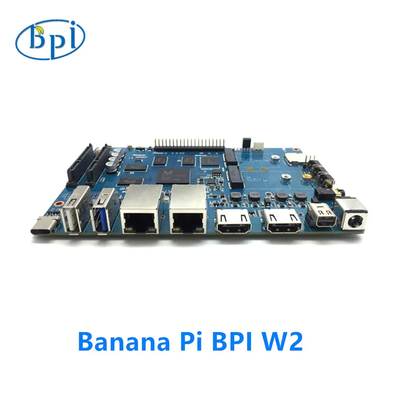 Banana pi Bpi w2 Smart Nas Roteador Rtd1296 Placa de Desenvolvimento do Chip Quadro demonstração - Imagem 6