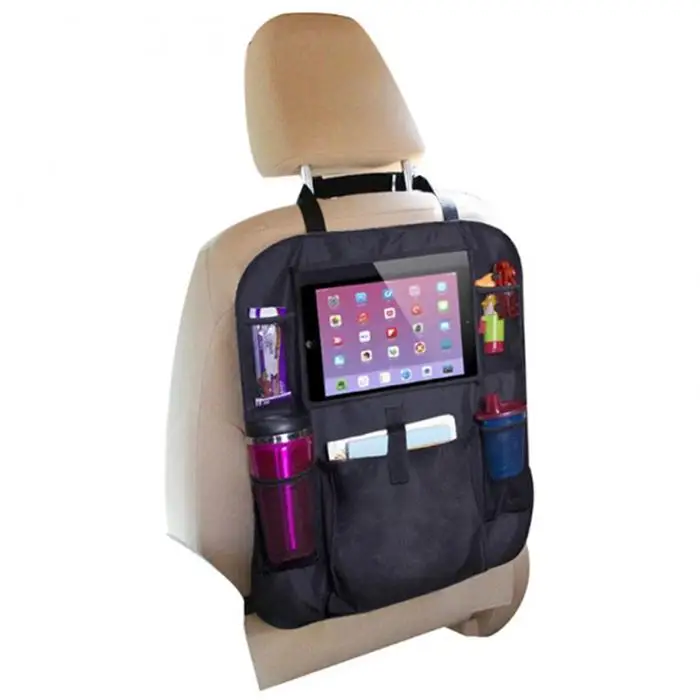 Органайзер для хранения заднего сиденья автомобиля, Защитная сумка для хранения с карманами M8617