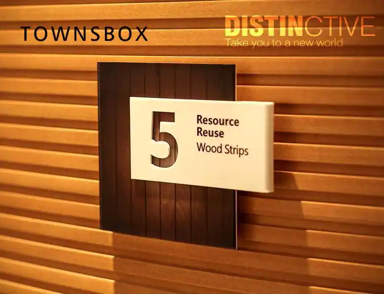 Acrylic Wall Mounted Sign Numbers Plate Office Room Door Sign Number ...