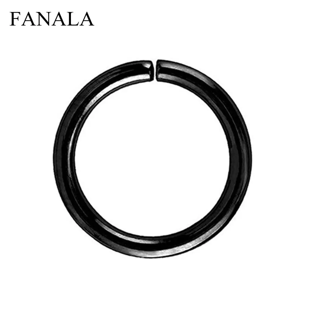 

Hoop Stainless On Steel Jewelry Nose Small Piercing Cartilage Women Clip 8cm 32inch 0 Club Life 0 Studs Daily 0 Ring 8mm