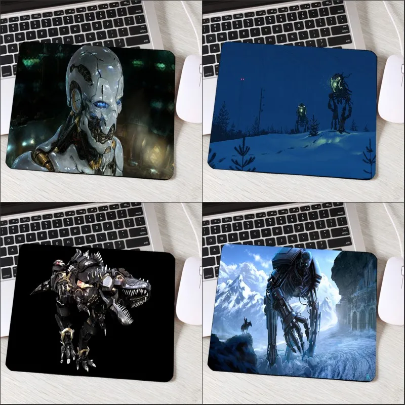 Congsipad Big Robots Monster Pattern Creative Diy Game Gaming mousepad Pc Computer Tablle Mat for Scifi Game Movie Lovers Fans