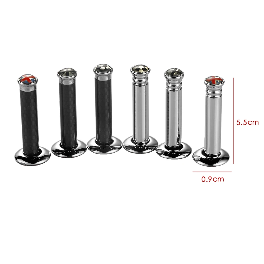 Ручка дверного замка из углеродного волокна для Mini Cooper S One JCW Clubman Countryman R55 R56 R57 R58 R59