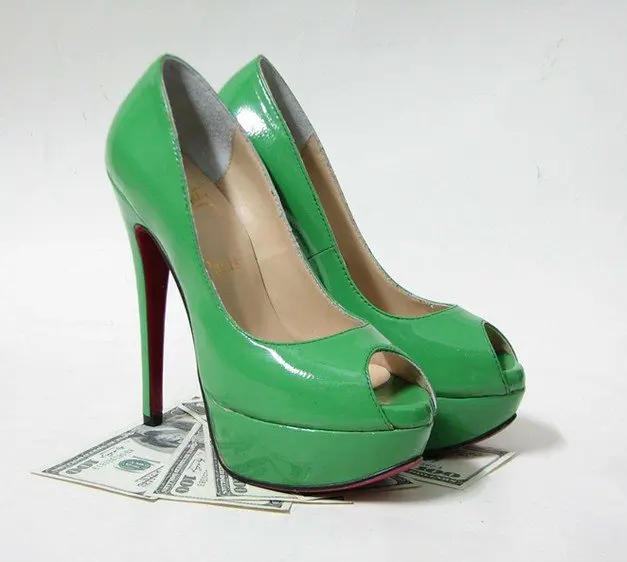 Str Daffodil Glitter Pumps Green High Str Daffodil Glitter Pumps Green High Heel Shoes Y Women