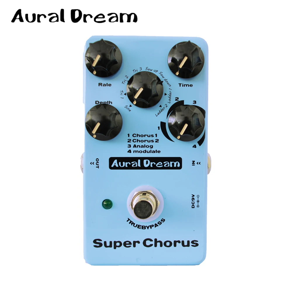Aural Dream Super Chorus 8 Algorithms Electric Guitar Digital Effect