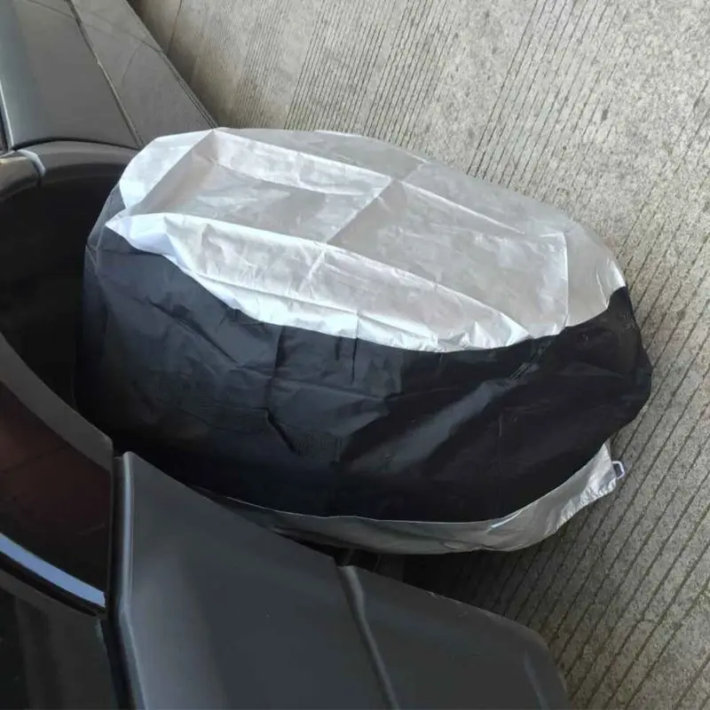 

1PCS Tire Cover Case Car Spare Tire Cover Storage Bags Carry Tote Polyester Tire For Cars Wheel Protection Covers 4 Season
